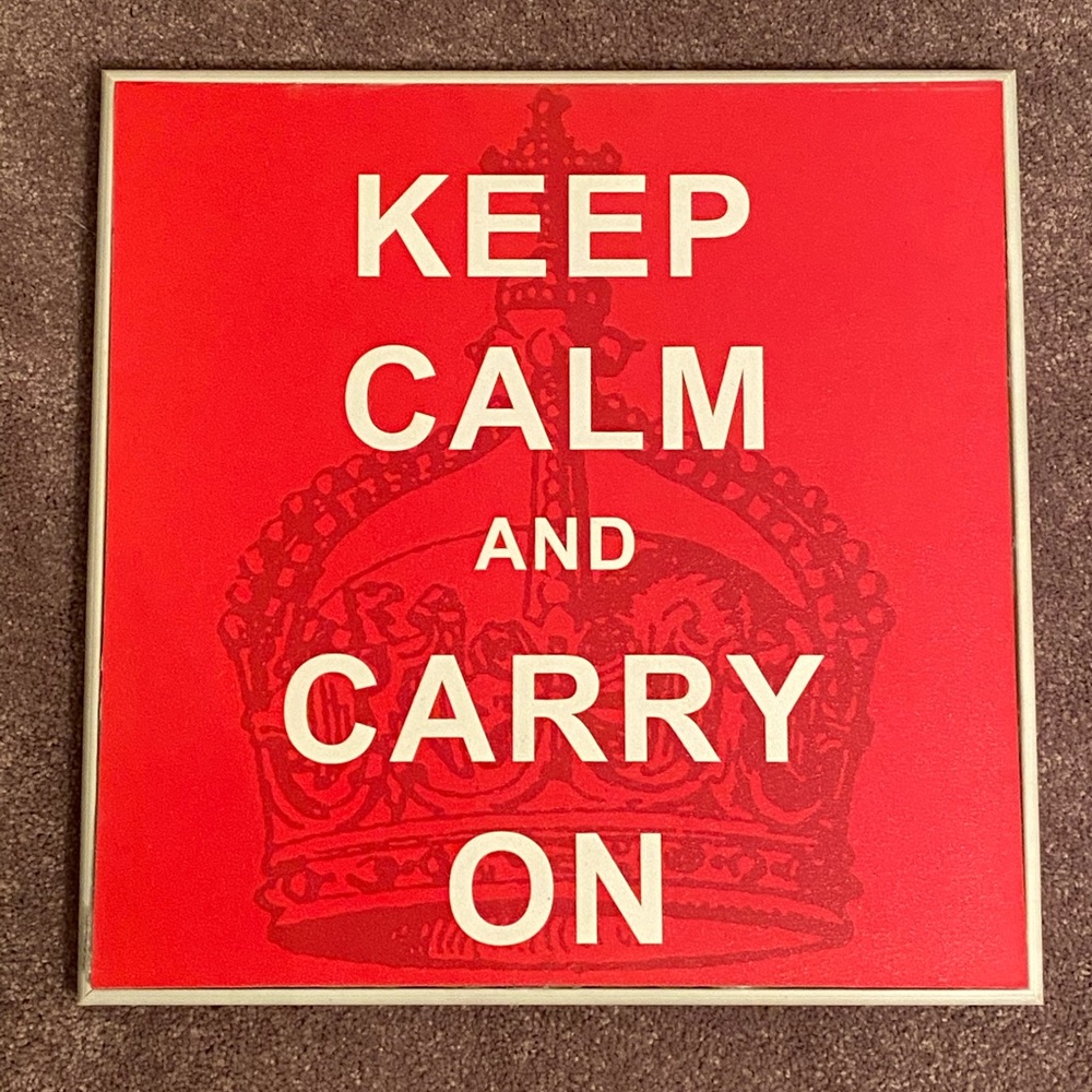 14.5x14.5” home decor framed wall art 🖼